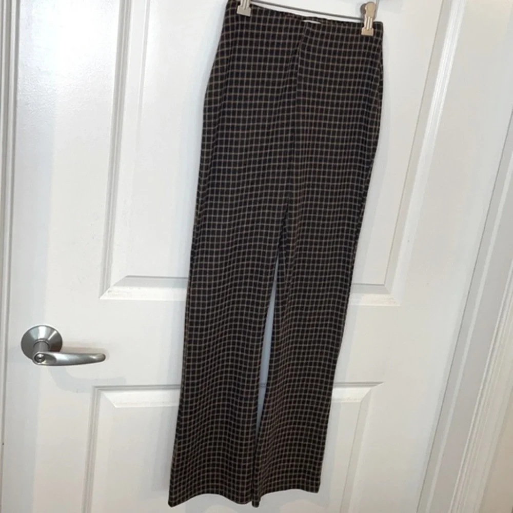 URBAN OUTFITTERS | Women’s Brown & Tan Checkered Plaid Causal Pants Size XS